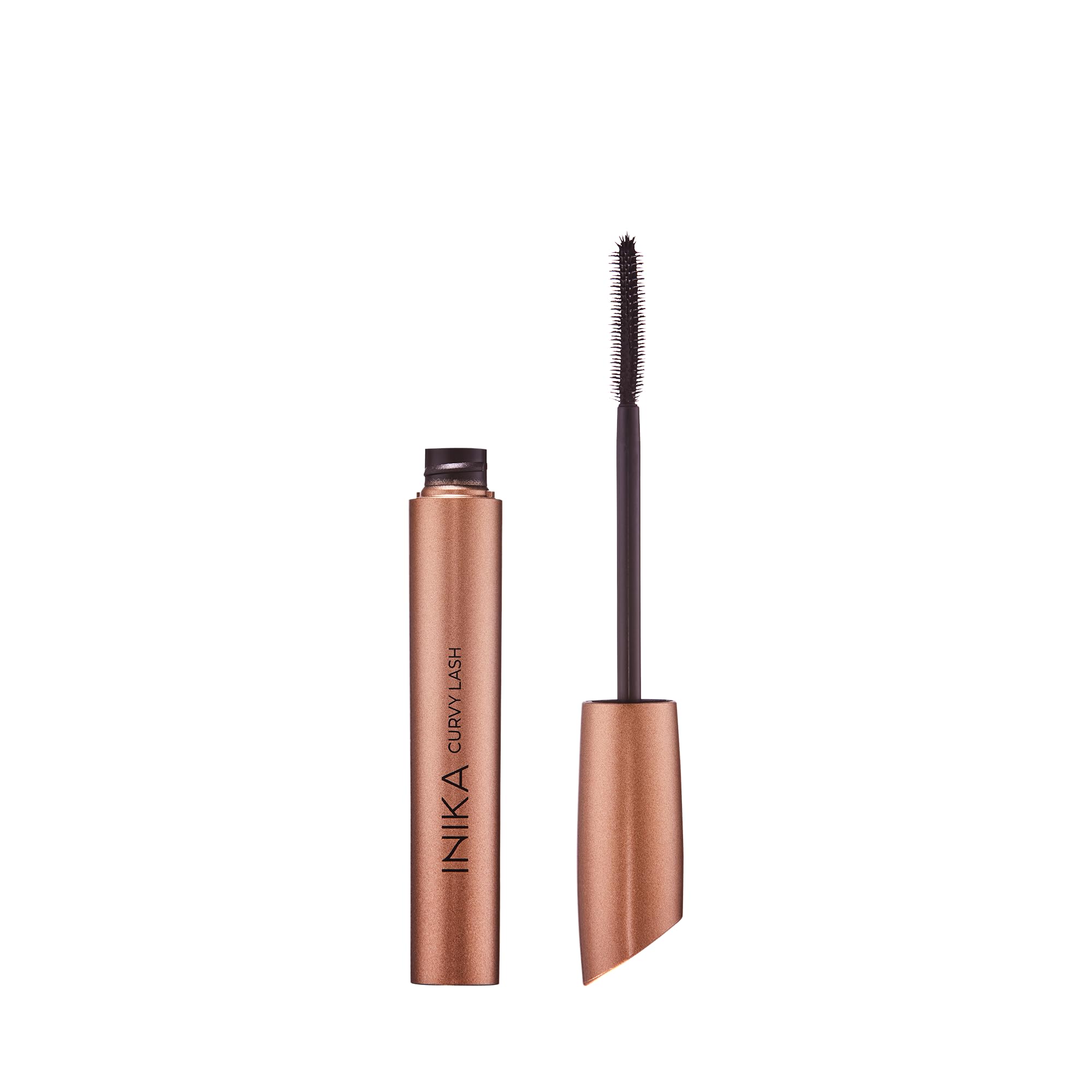 Curvy Lash Mascara | Smudge-Proof, Vegan Curling Mascara for Lift, Length and Curl. Skincare Ingredients + Castor Seel Oil for Strength and Growth. Rich, buildable, Glossy Pigments. Black