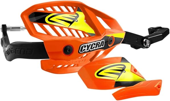 Cycra 1CYC-7506-22HCM Ultra Probend Handguards with 1 1/8in. HCM Clamp - Orange