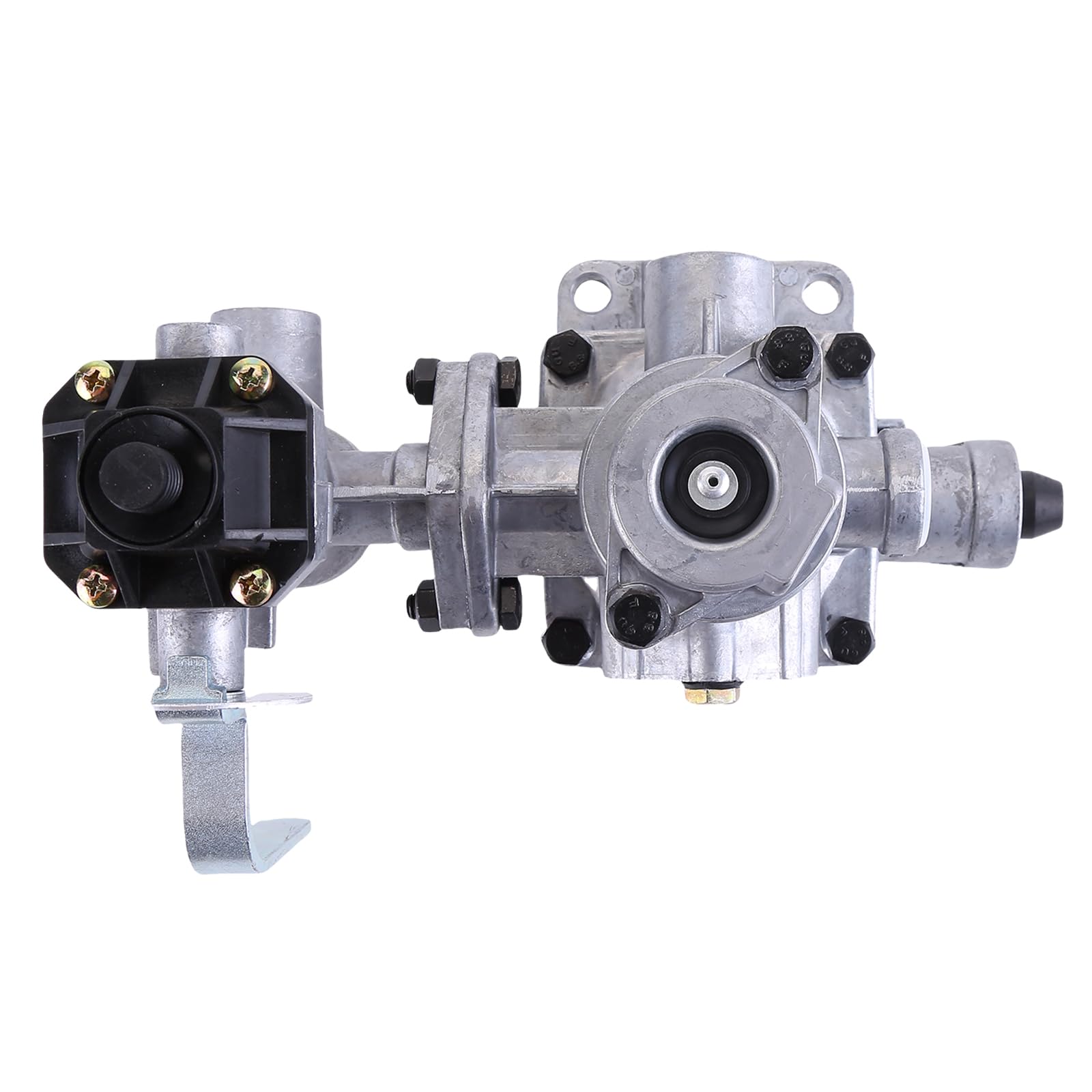 Valvola freno rimorchio 4 livelli regolatore freno doppio circuito 9710025700 compatibile per diversi semirimorchi regolatore di forza frenante valvola freno rimorchio