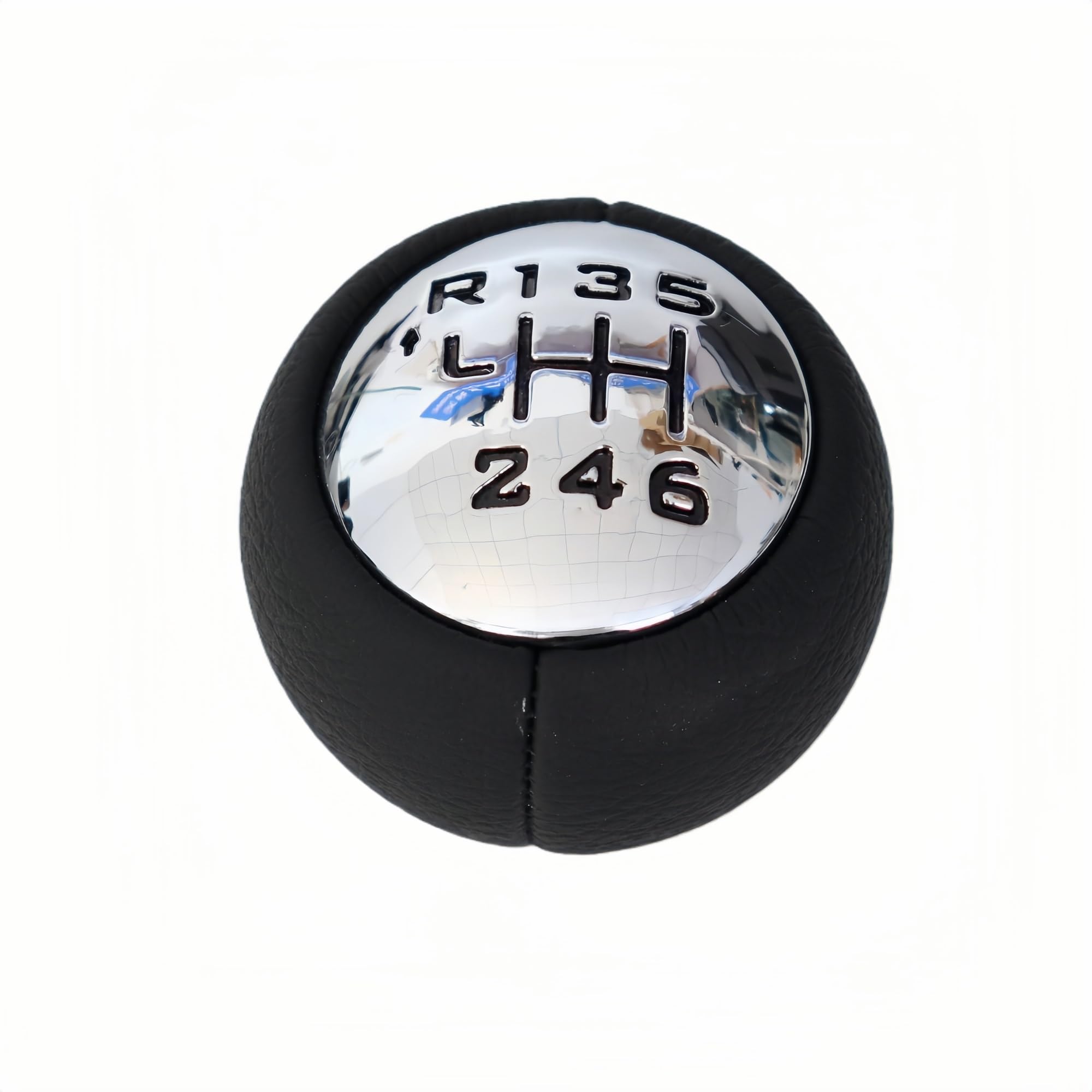 Grozzy Universal Shifter Handle Suitable for Peugeot 308 3008 C6 Shift Handball Car Lever Gear Head(6)