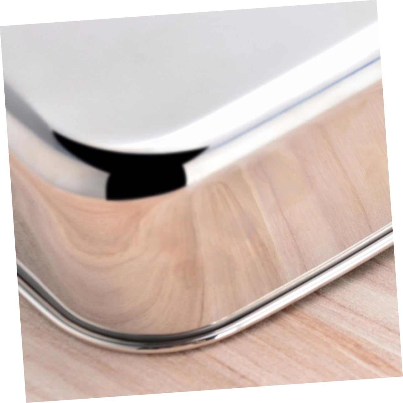 BESTYASH Lunch Box in Acciaio Inox a 3 Scomparti per Picnic e Snack | Argento, Facile da Pulire e Lavabile in Lavastoviglie, per Frutta e Merenda