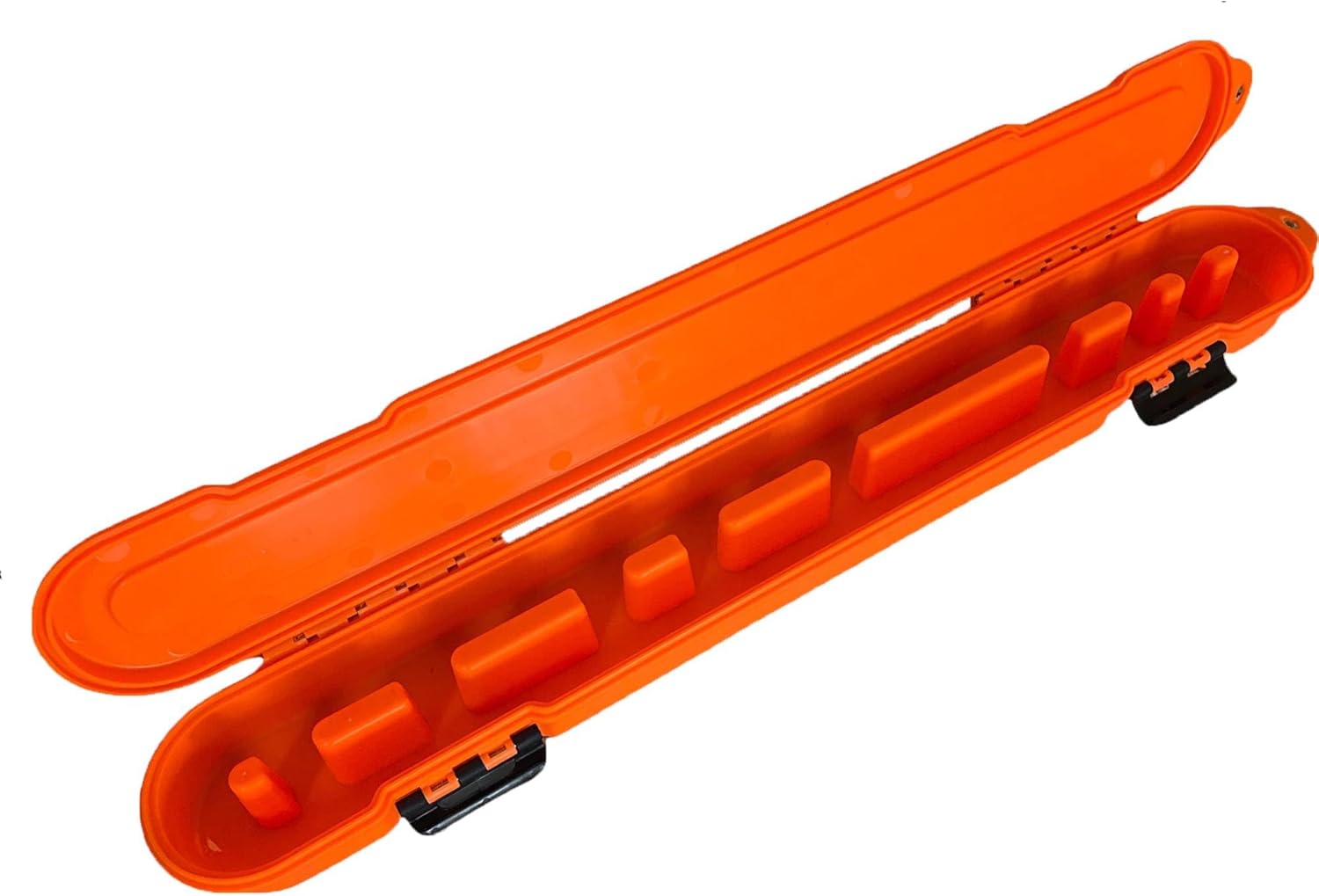 Rareelectrical Chainsaw Chain Storage Case Compatible With Chain Locker 2102 2102-12 Universal Organizer Holds 8-16 Chains 6 To 20 Inch Stainless Steel Hinges Orange No More Tangled Chains Durable