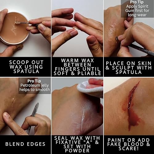 Miniatura 4 de Mehron SynWax cera de modelado sintética 15oz