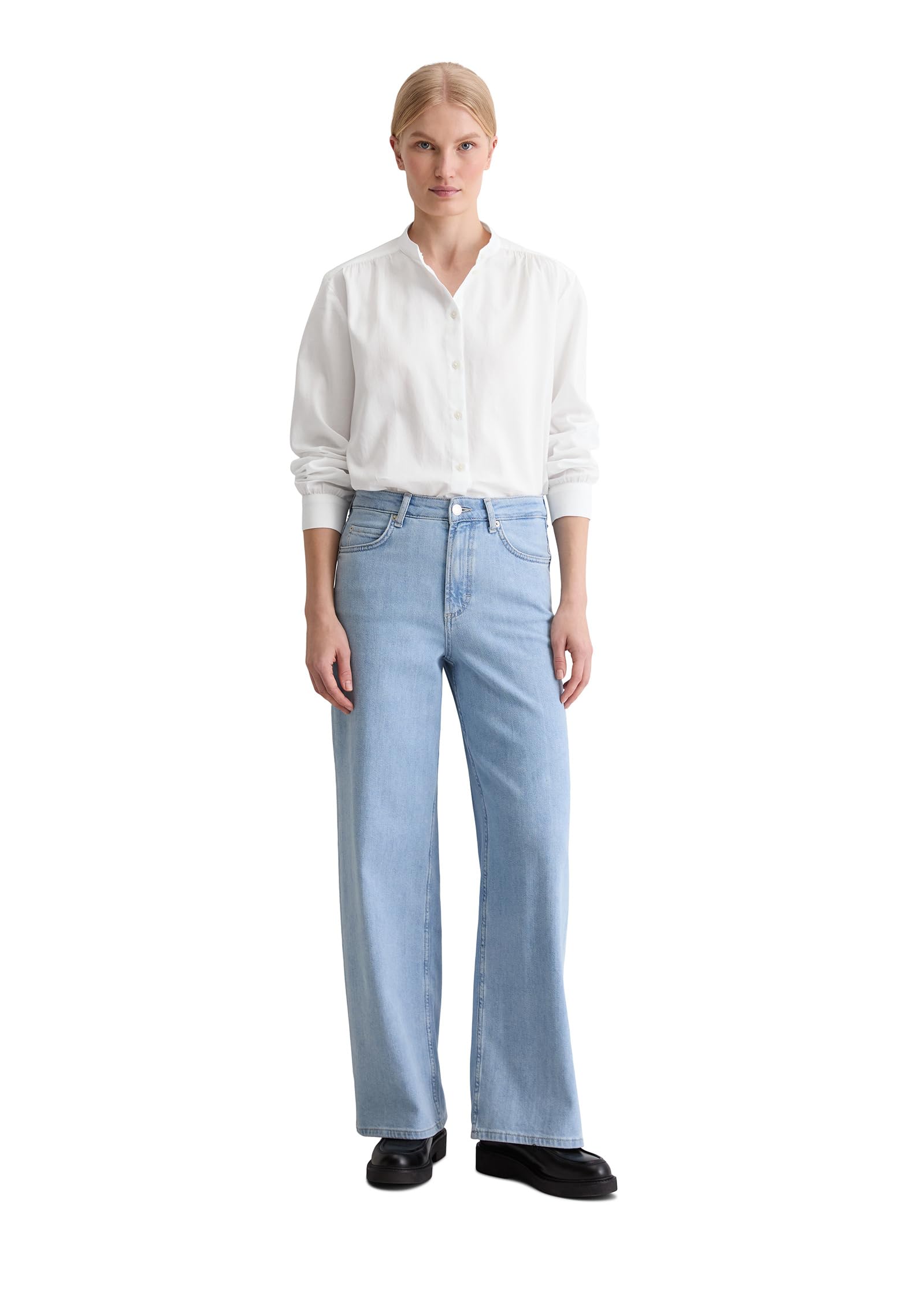 Marc O'Polo H00084542027 Camiseta con Botones Mujer