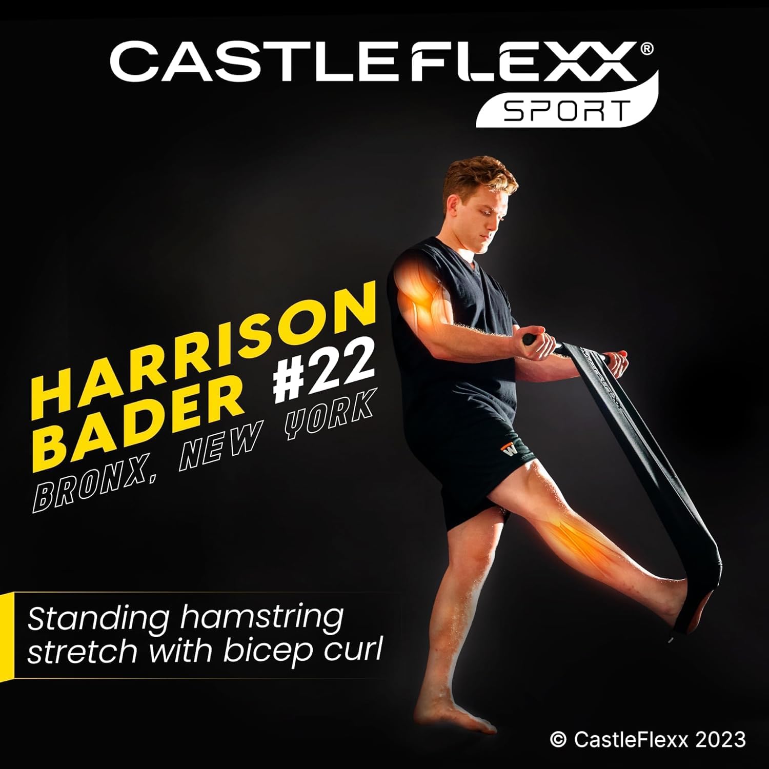 CastleFlexx Sport Mobility Device - Full Body Stretching Tool For Back Pain, Tight Hips, Plantar Fasciitis - View #10