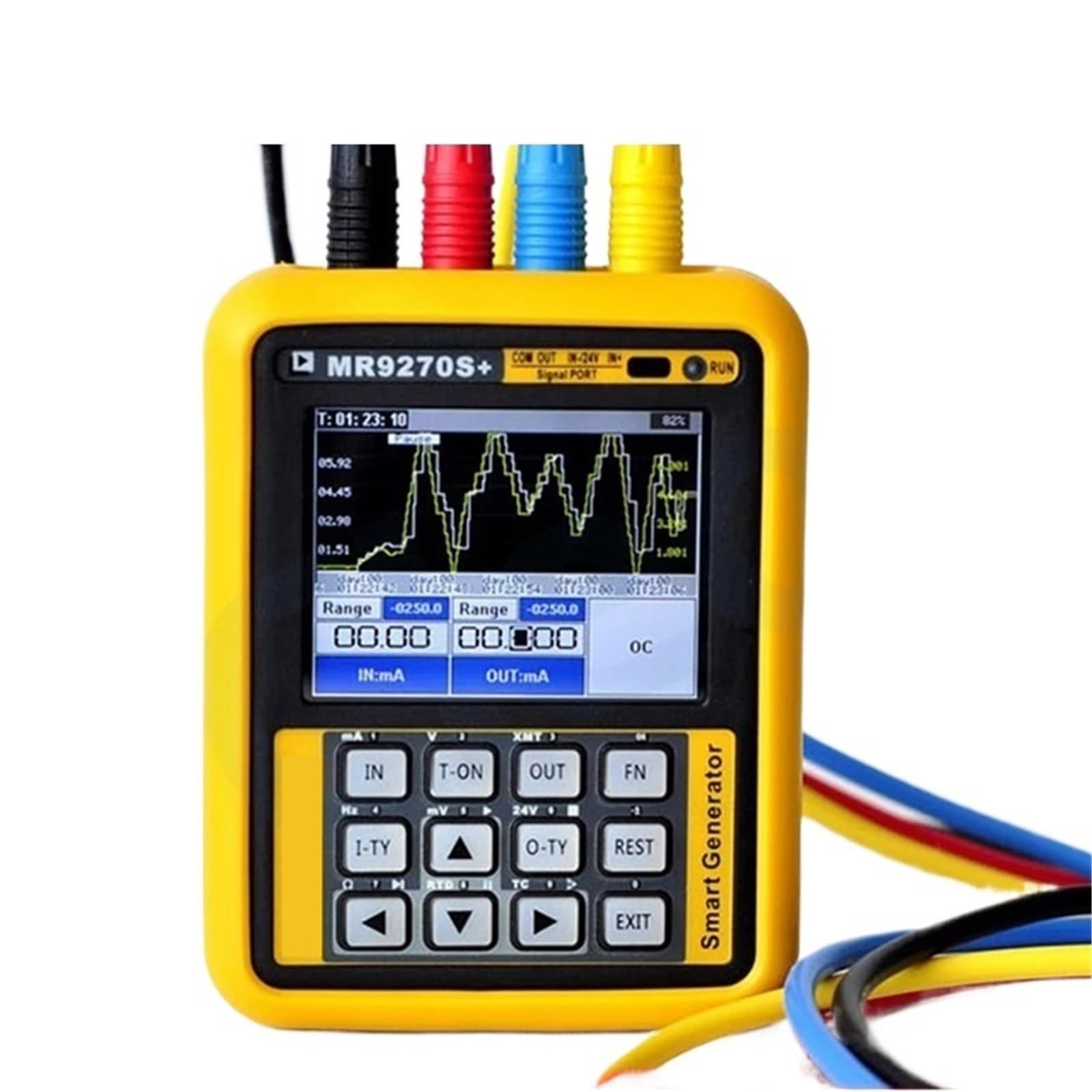 Efzrzyj Mr9270s Hart Updated Mr9270s+ Hart 4-20Ma Signal Generator, Current Voltage Calibration, Pt100 Thermocouple Pressure Transmitter, Pid Frequency (Mr9270s Hart)