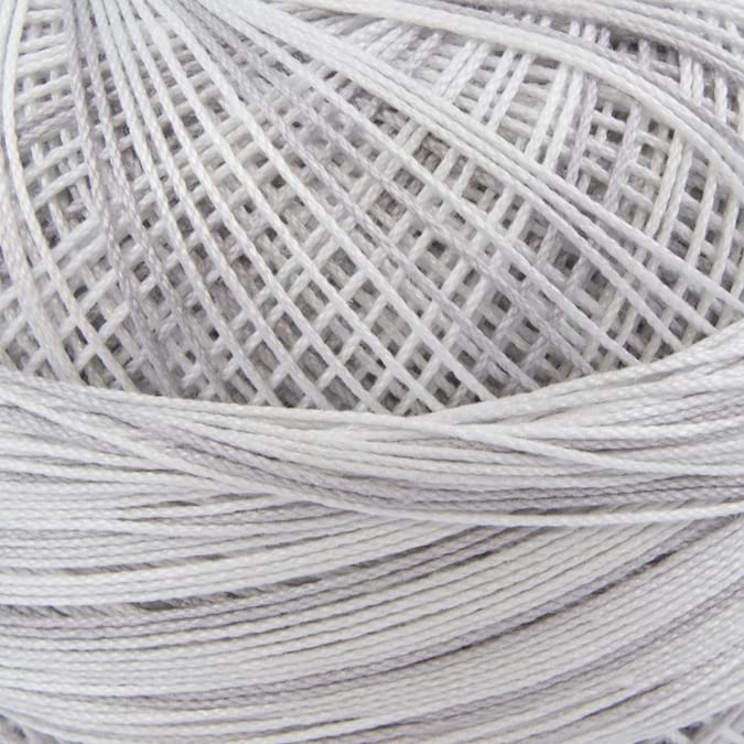 Handy Hands Lizbeth Cordonnet Cotton Size 10-Silver Ice miniatura 2