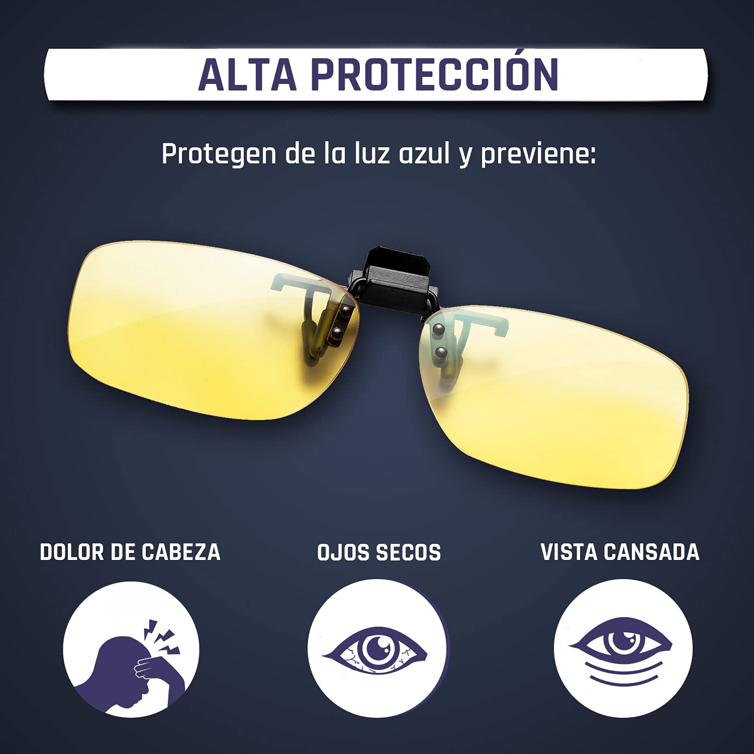 KLIM Optics - Gafas para ordenador anti luz azul - NUEVO 2024 - Evita la fatiga ocular - Gafas gaming para PC, Móvil TV, Tablet - Alta protección - Potente filtro de luz azul 92% - Anti UV