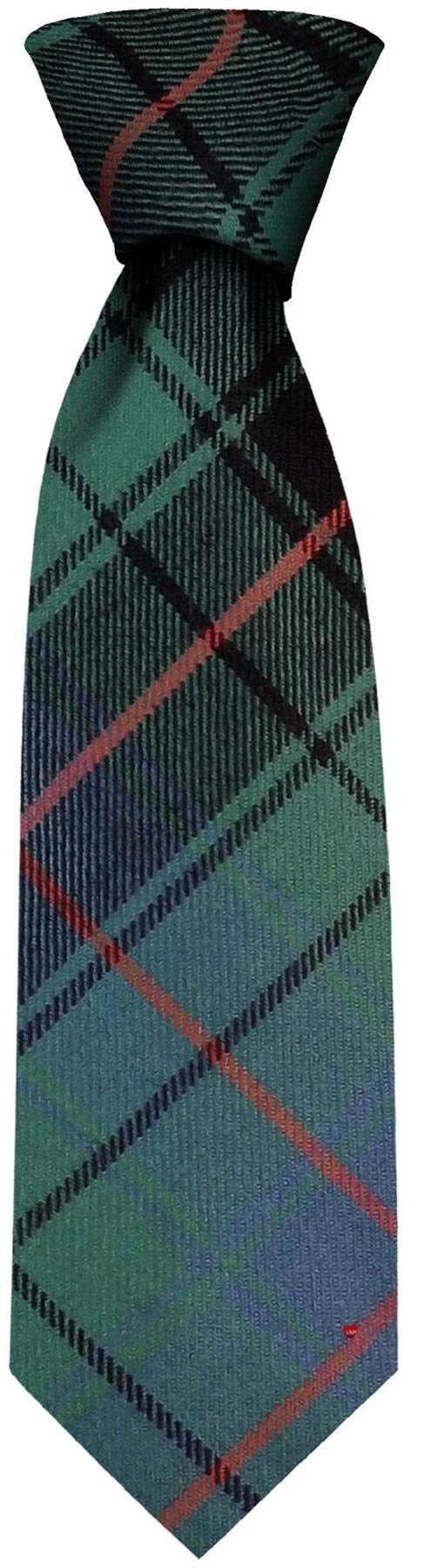 I LUV LTD Gents Neck Tie Davidson Ancient Tartan Lightweight Scottish Clan Tie