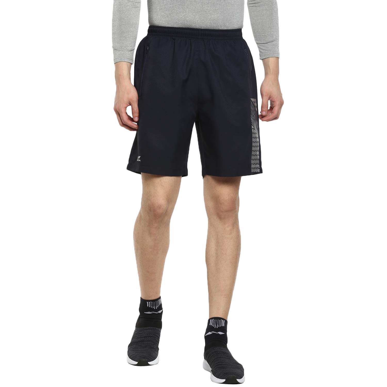 NiviaNivia Training_3 Shorts for Men | Shorts for Gym | Sports Shorts | Running Shorts (Navy Blue,XS)