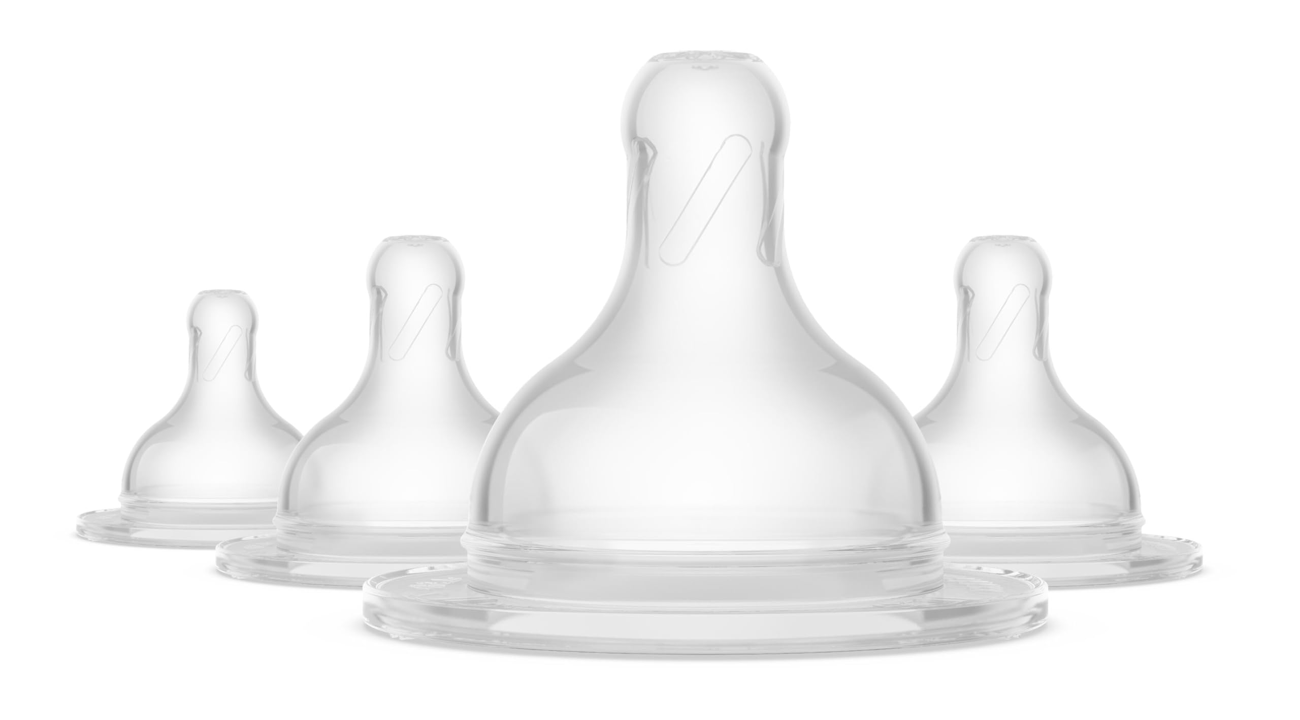 Philips Avent Grow Bottle Teat by Fratelli (3m+ Pack of 4) - Image 7 thumbnail