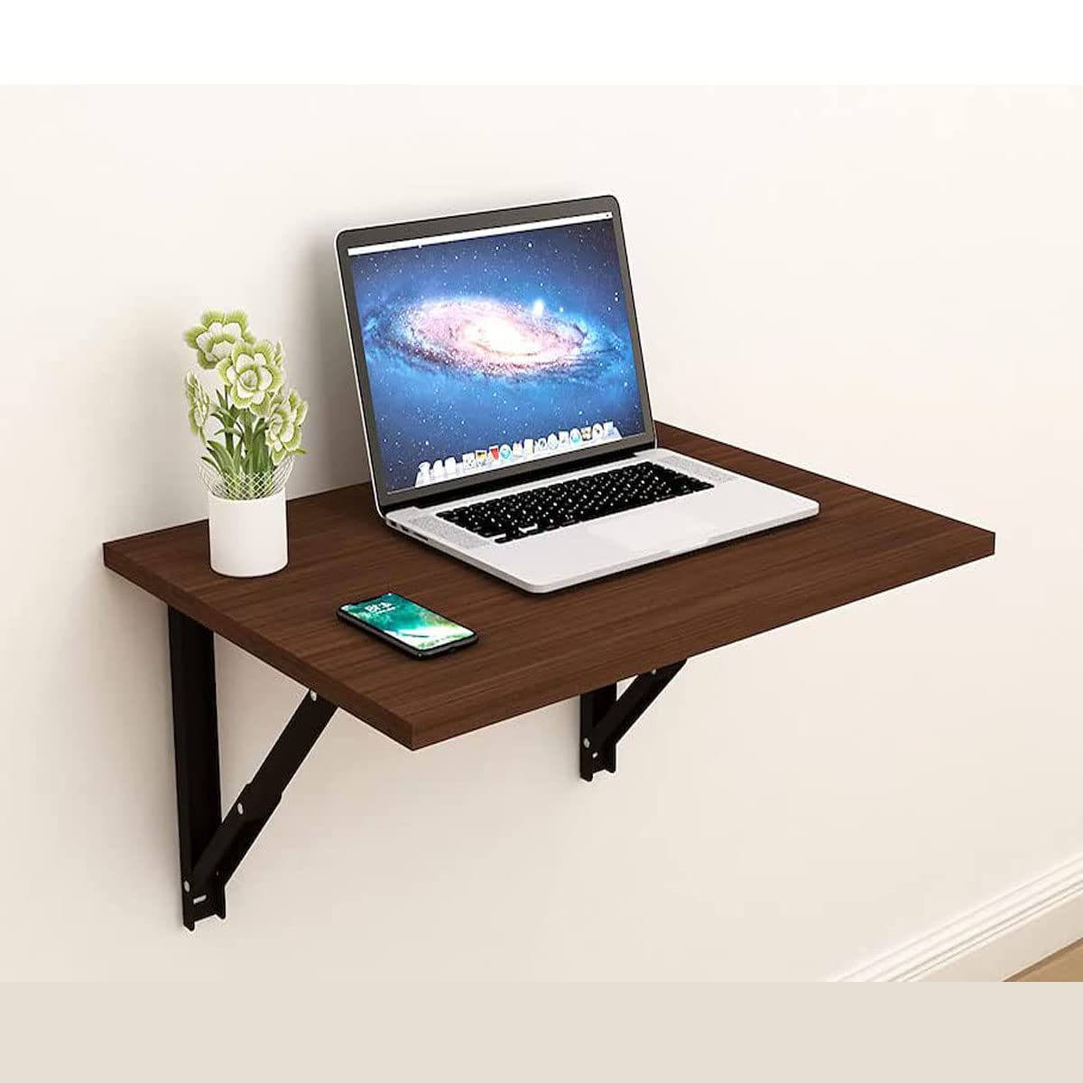 Buy Artica Folding Shelf Brackets Wall Mount Heavy Duty Workbench ...