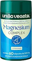 Magnésio Complex, 60 Cápsulas, Suplemento com Citrato, Malato, Bisglicinato, Taurato de Magnésio e Vitamina D3