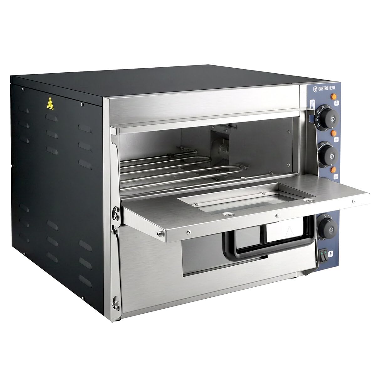 GastroHero Pizzaofen Basic 2 x 35 cm Gastronomiebedarf