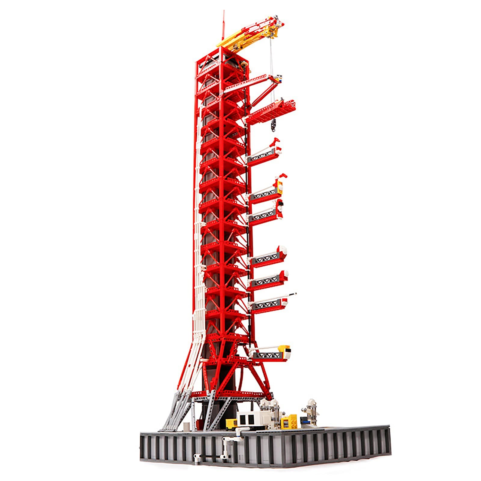 Saturn V Rocket Launcher Model Star Wars Series 774 Parts Construction Set, MOC Exclusive Collector'
