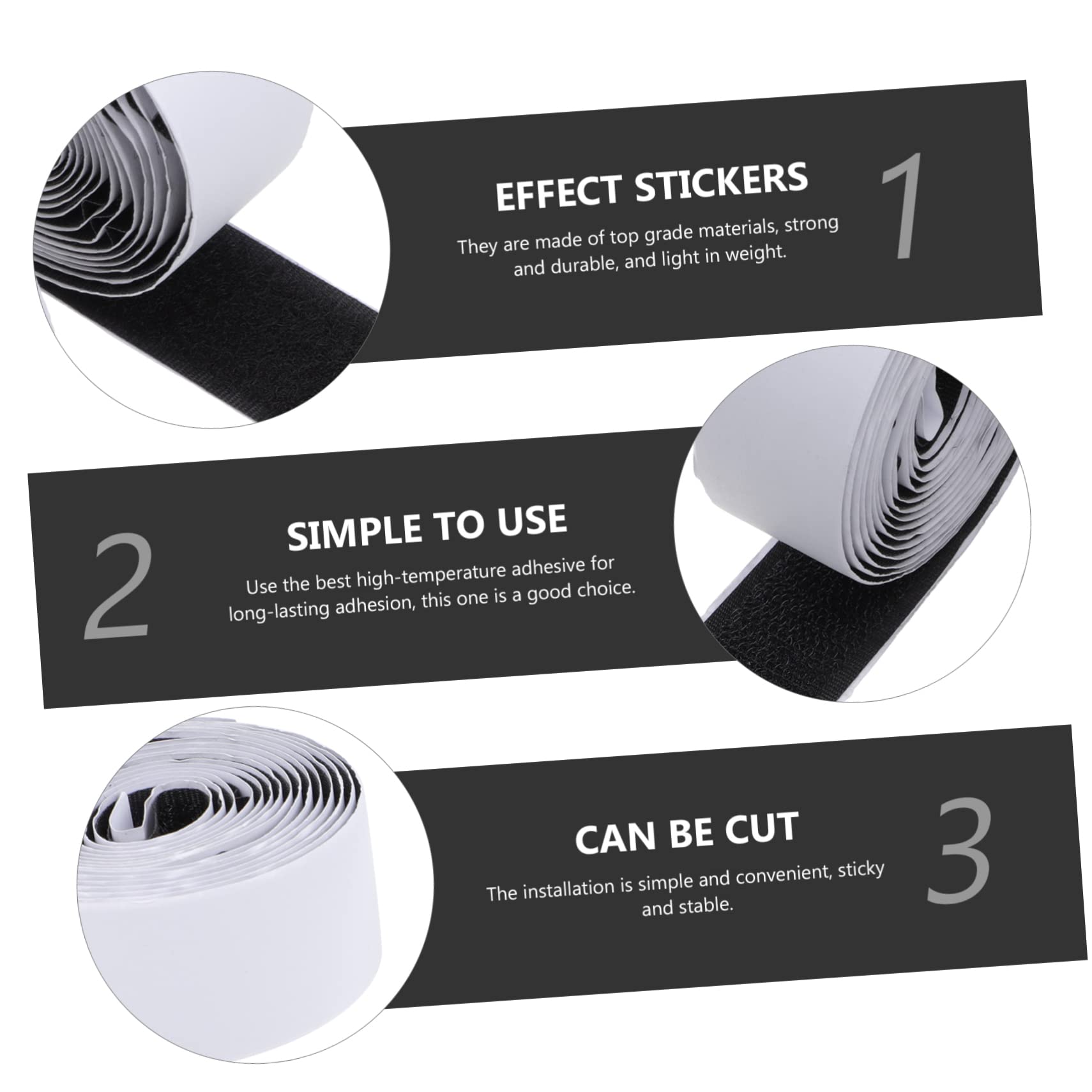 FAVOMOTO Reliable Guitar Pedal Tapes Self-adhesive Stickers High-temperature Adhesion