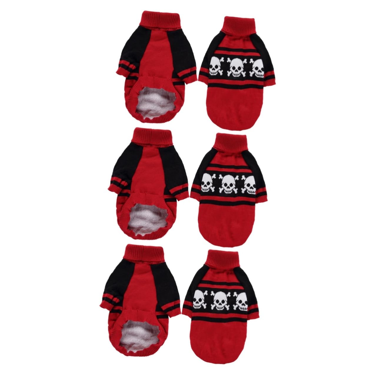 Angoily 3 Pezzi Costume Da Teschio Per Cani Halloween Vestito Per Animali Domestici Taglia L Unico Di Teschio E Zucca Per Feste E Foto