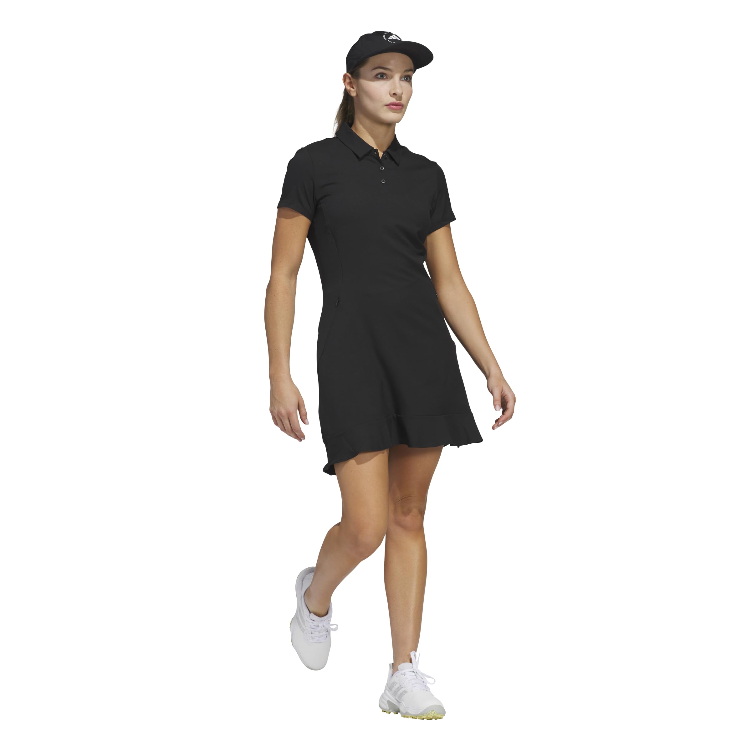 adidas Sukienka tenisowa damska, Czarny, S