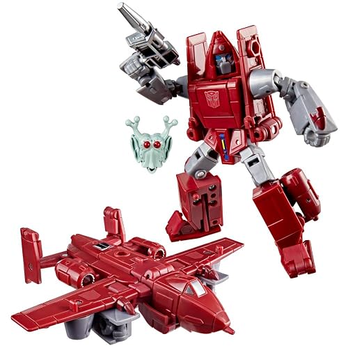 Transformers Age of The Primes, Autobot Powerglide, Deluxe Class, Figura de acción Convertible de 11 cm