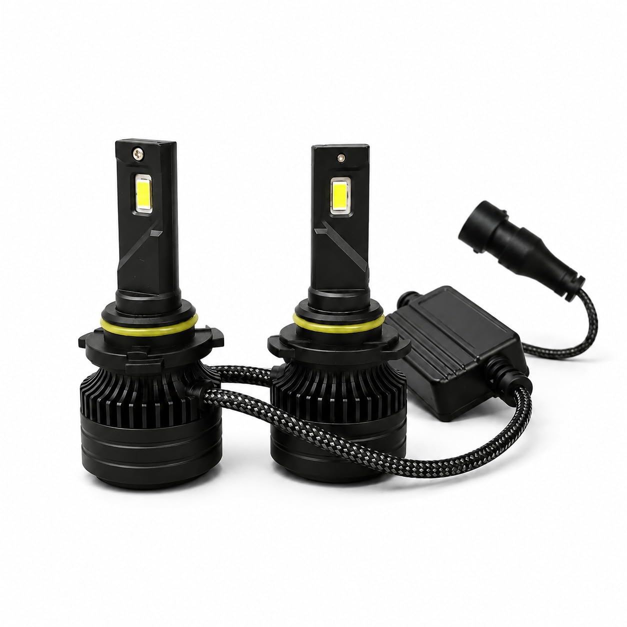 LED Headlight Bulbs, 40000 Lumens, 6500K White, 400W, 9005 Size, Universal Fit, 2 Pack-image-45