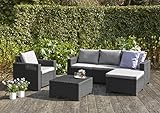 Allibert Lounge-Set Moorea 4tlg, graphit/panama cool grey - 5