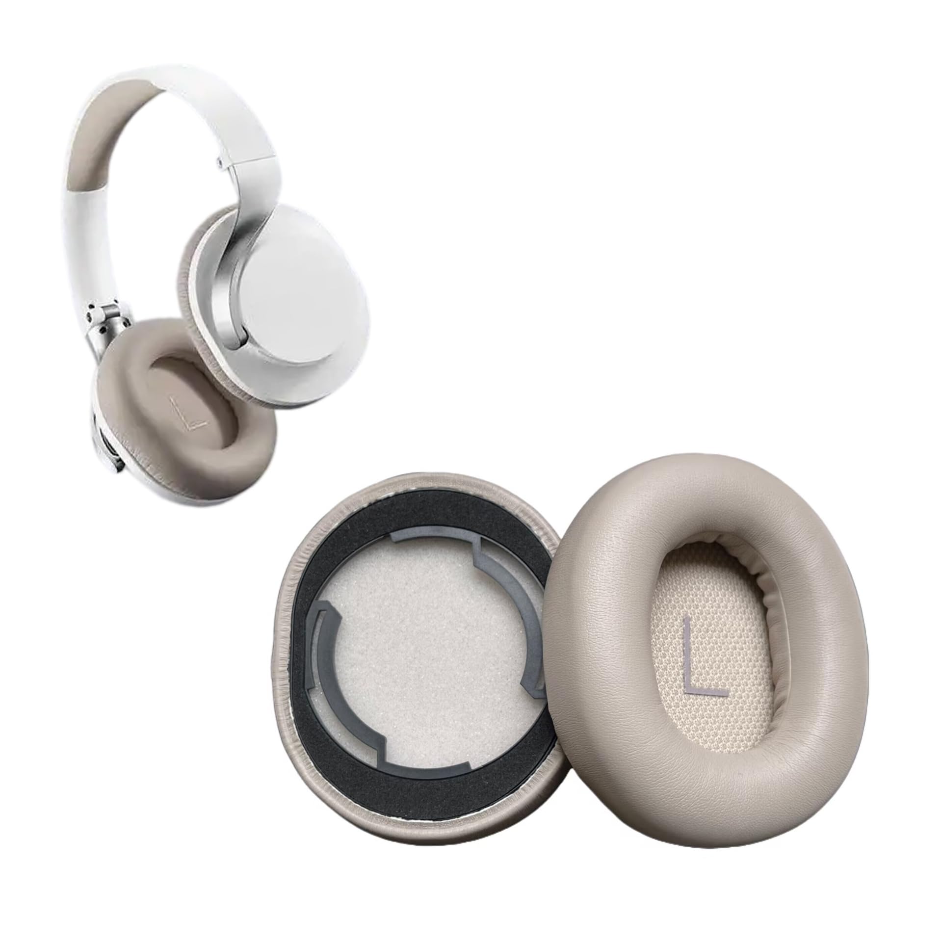 Oreillettes de Remplacement, Coussinets d ' Oreille pour 40 écouteurs, éponges, étui de Protection, pièce de réparation pour écouteurs