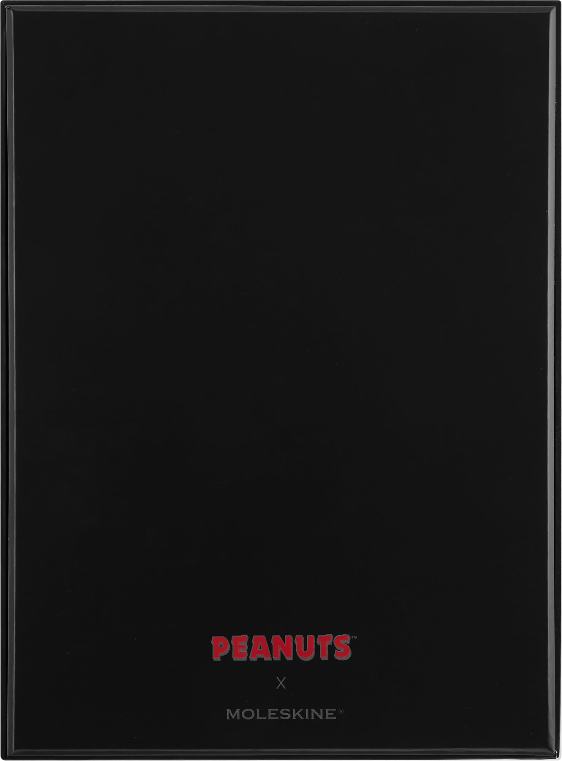Moleskine Peanuts Kreativ Set, Notizbuch Snoopy L/A5, fester Einband, liniert, schwarz, Blackwing Graphitstifte weich (12x), Radiergummi und Anspitzer