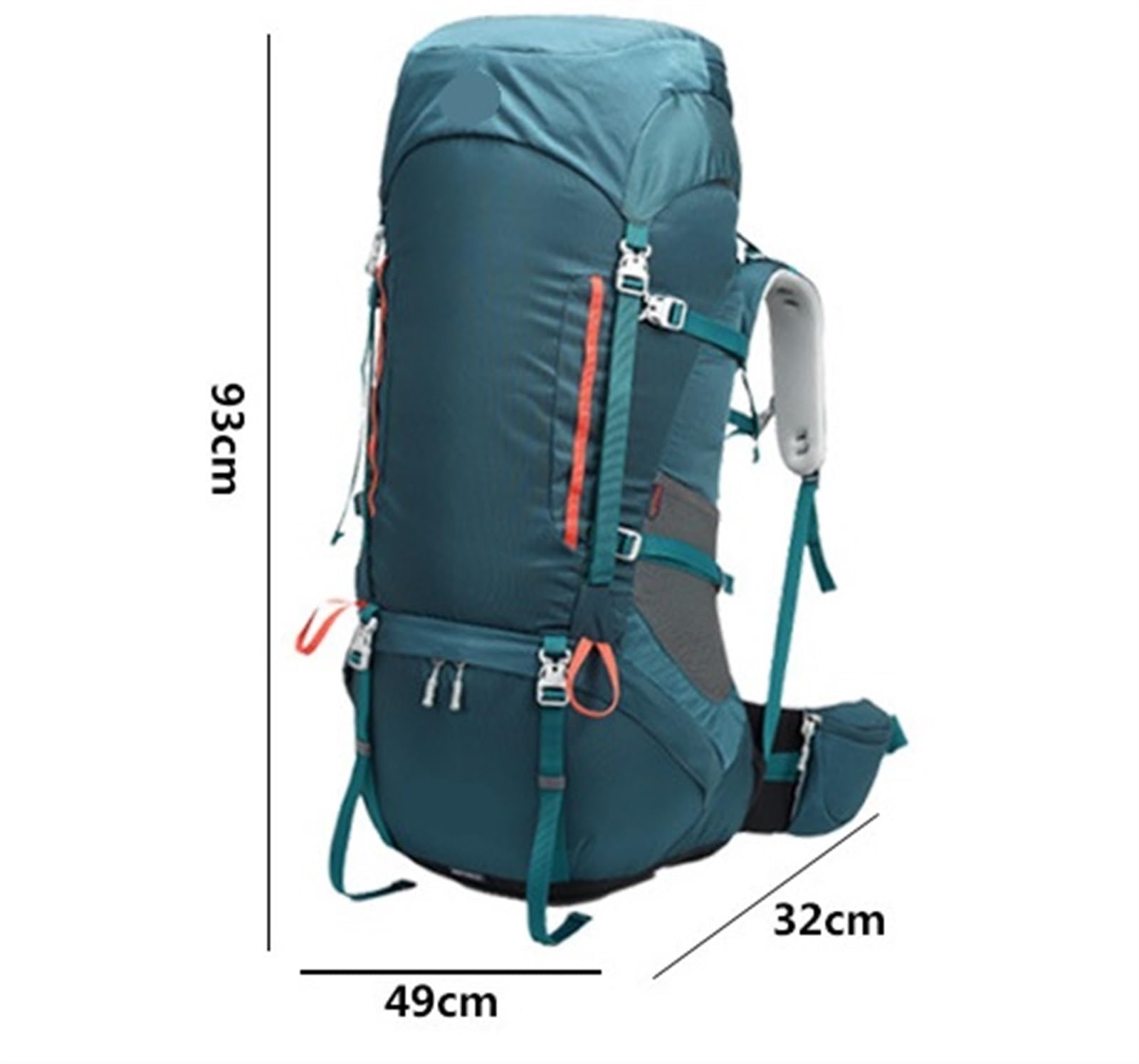 Plecak Turystyczny Plecak Trekkingowy 80L Wspinaczka Górska Plecaki Podróżne Do Wspinaczki, Plecak Plecak Turystyczny Trekking Ripstop Torba Alpinistyczna