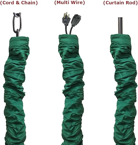 Vista 15 de Royal Designs, Inc - Funda para cadena y cordón de tela con cierre táctil Dorado antiguo