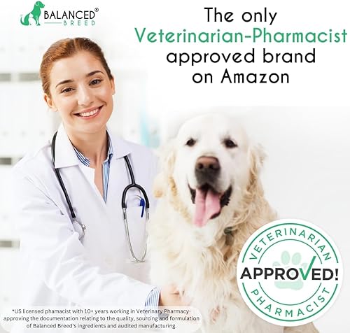 Miniatura 3 de Balanced Breed Suplementos de vitaminas para perros todo en 1 fabricados en Estados Unidos aprobados por veterinarios y farmacéuticos, probióticos
