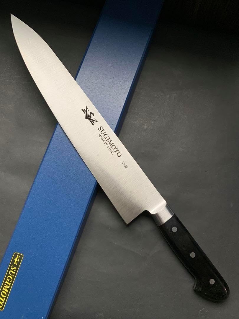 切れ味最強：青紙スーパーの包丁 日本製 青ガミスーパー鋼 割り込み切付け