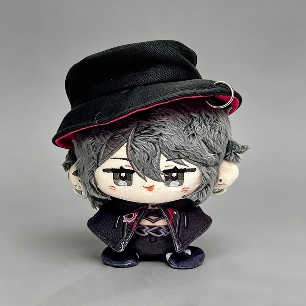 Chief.Chief Plüschfigur, Anime, weiche Stoffpuppe, 10 cm, Mini-Umarmungskissen, Cartoon-Figur, Brieftaschenanhänger, Charm-Dekoration, Geschenke