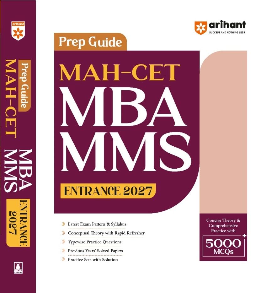 Arihant Experts Arihant Prep Guide for MAH-CET MBA MMS 2027