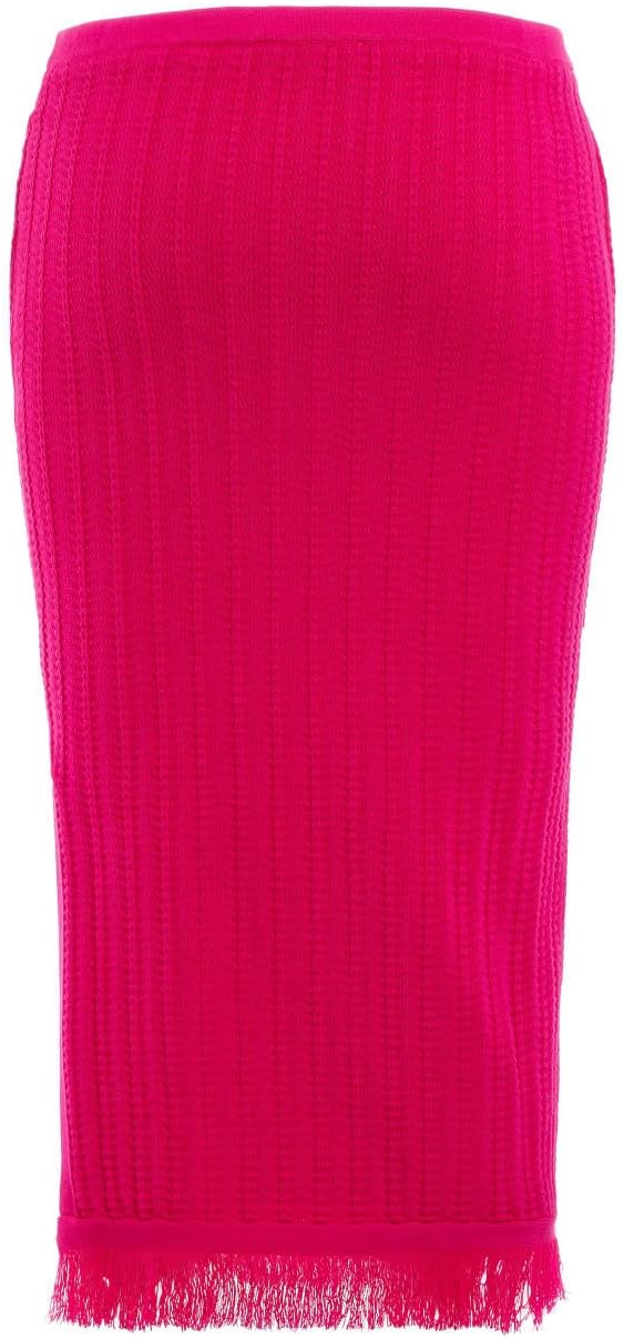 GUESS womens Milana Shell Stitch Skirt - Image 2