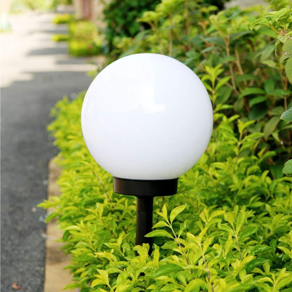Uonlytech Solar Powered Light Balls 4pcs Led Garden Gazing Balls Solar Panel Lights for Outdoor No Electricity Weatherproof for Pathway Driveway