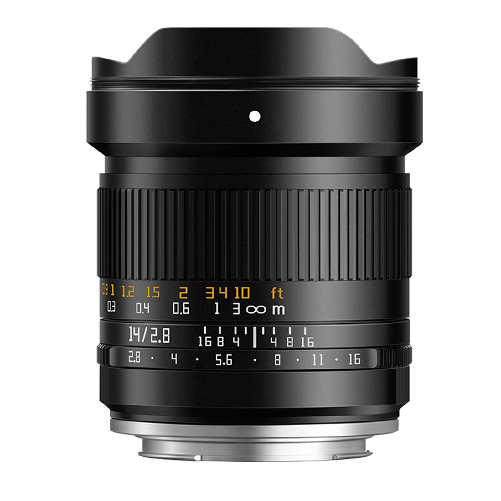 TTARTISAN Obiettivo grandangolare da 14 mm F2.8 FE Full Format E Mount, obiettivo ultra grandangolare da 114° con ampia apertura e messa a fuoco manuale per fotocamera Sony E Mount