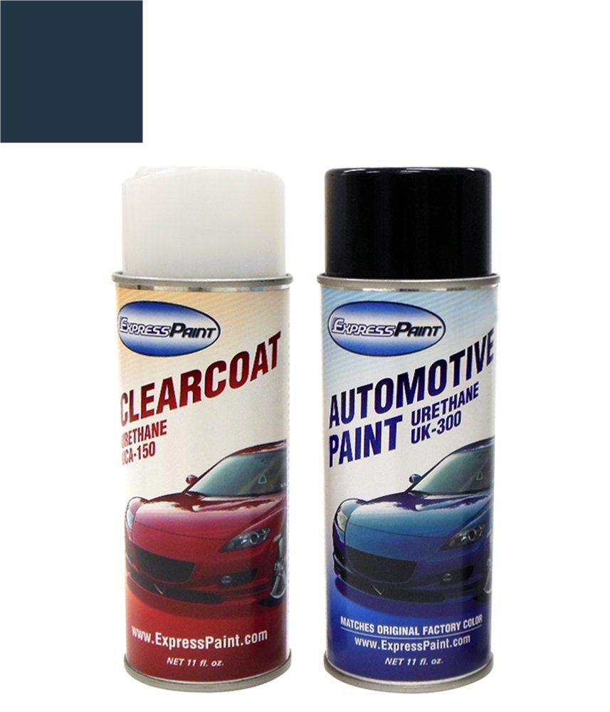 ColorRite Aerosol Automotive Touch-up Paint for Audi S4 - Moro Blue Pearl Clearcoat LZ5J/P7 - Color+Clearcoat Package