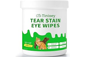 Presoaked Tear Stain Remover Wipes for Dogs & Cats