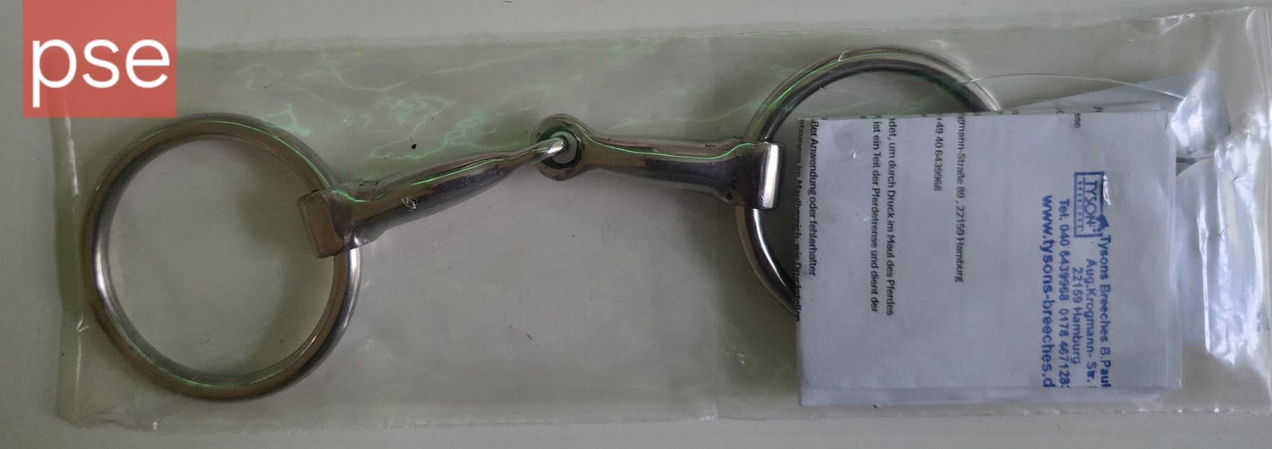 Mini Bit gebr. 7-0 9,5 cm Stärke 95 mm Gebiss Zaum Minishetty Minipony Falabella