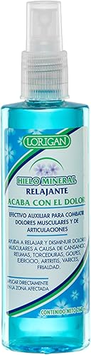 Spray de alivio de tensión muscular Hielo Mineral "Hielo Mineral" Florigan 8.8 fl oz.