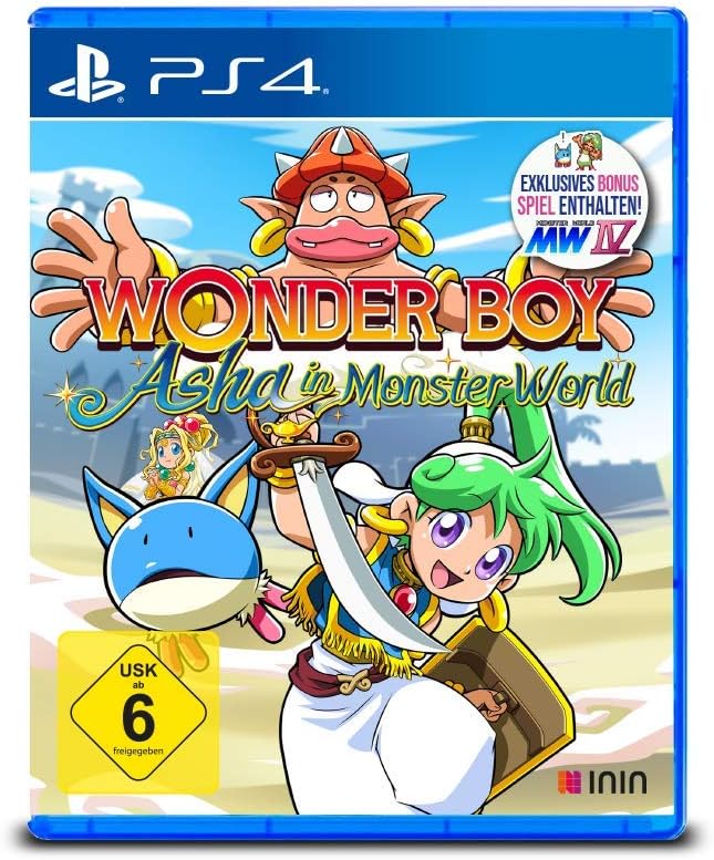 #Videojuego Wonder Boy: Asha in Monster World PS4 por 9,99€ ¡¡67% de descuento!!