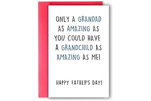 Uniquely Expressive Father's Day Card for Grandpa, a Thoughtful Gift