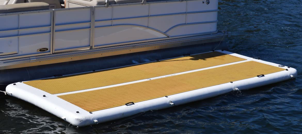$78/mo - Finance Island Hopper Patio Dock 15 Foot Inflatable Swimming ...