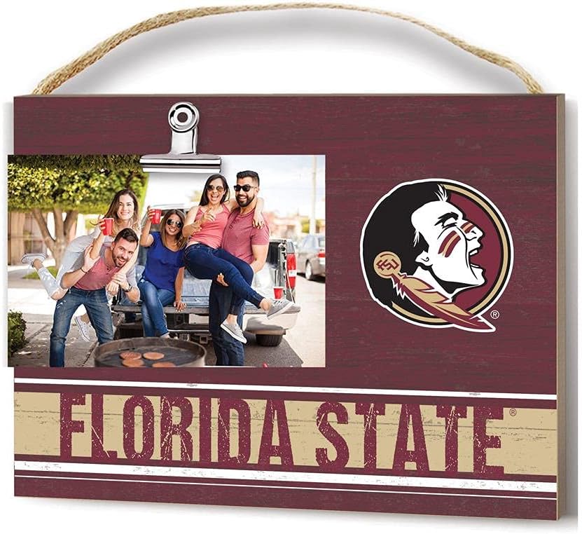 KH Sports Fan Team Colore Florida State Seminoles Clip Logo Photo Frame, Team Color (1001103227)