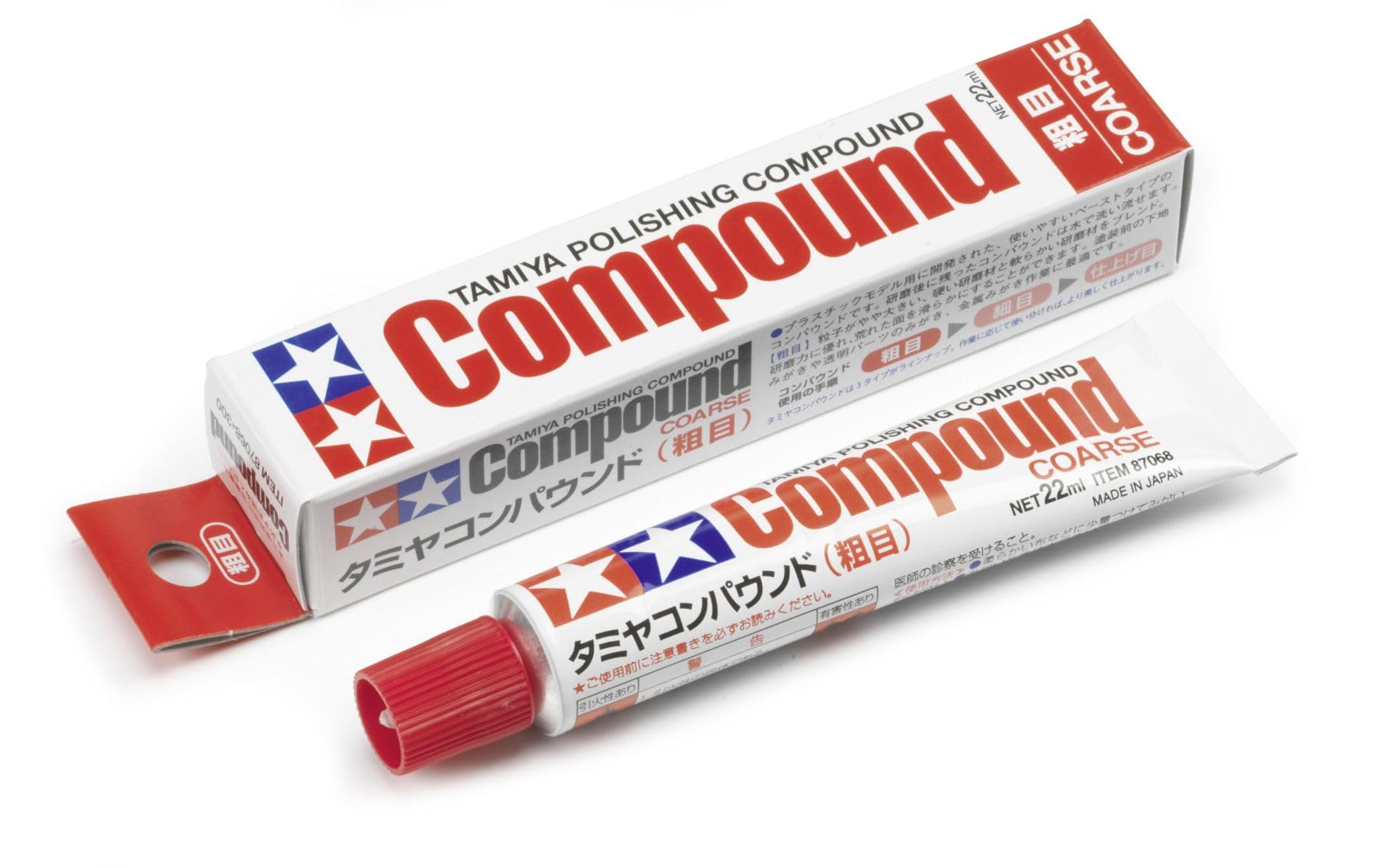Tamiya TAM87068 Polishing Compound-Coarse
