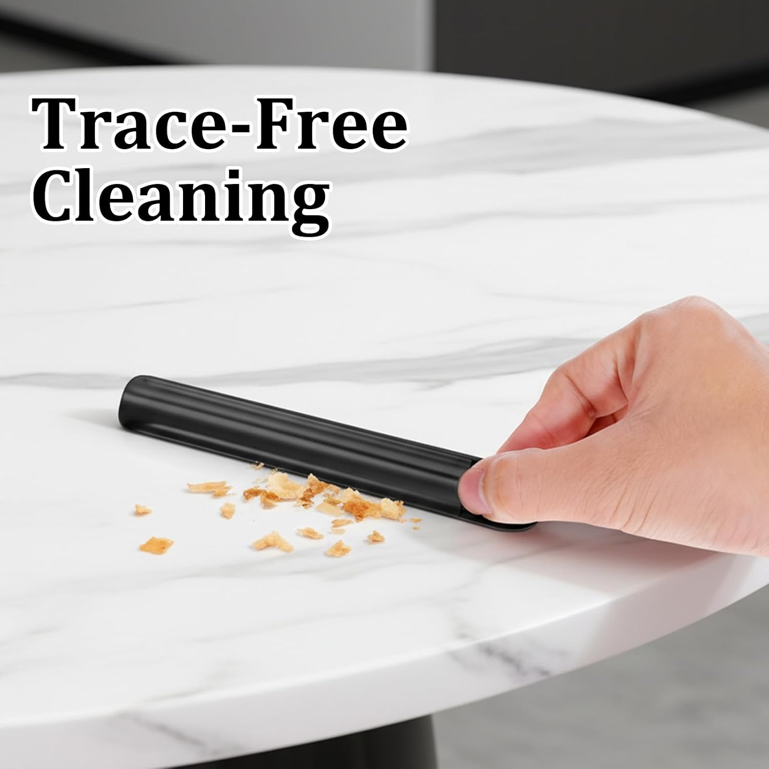 Table Crumb Sweepers for Servers Stainless Steel Crumb Sweeper Bread Crumber Cleaner Restaurant Crumbs Scraper with Pocket Clip for Tablecloth in Restaurants and Homes image 5