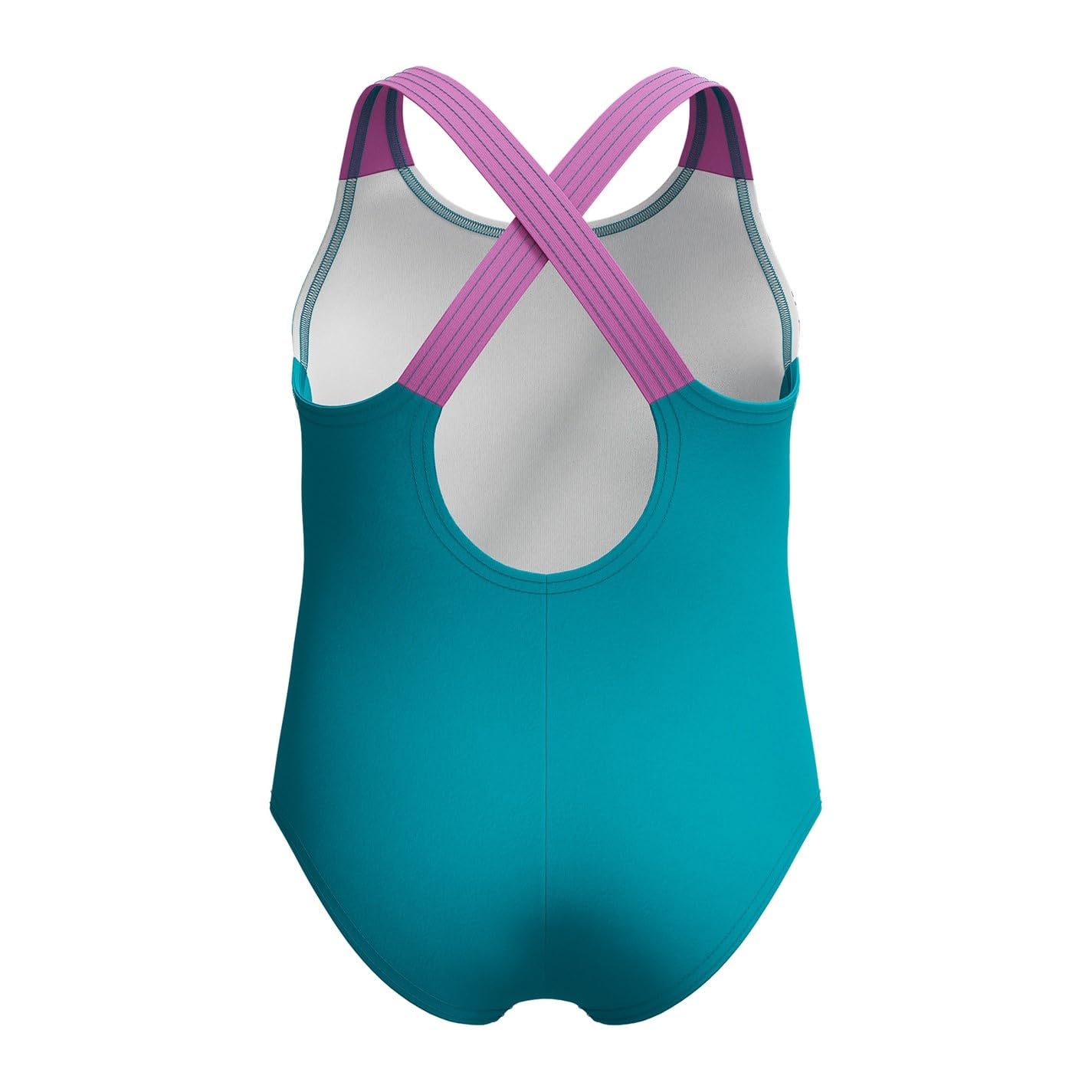 Speedo Costume da Bagno Imparare A Nuotare Crossback con Stampa | Resistenza al Cloro Costume da Bagno Bambine e Ragazze