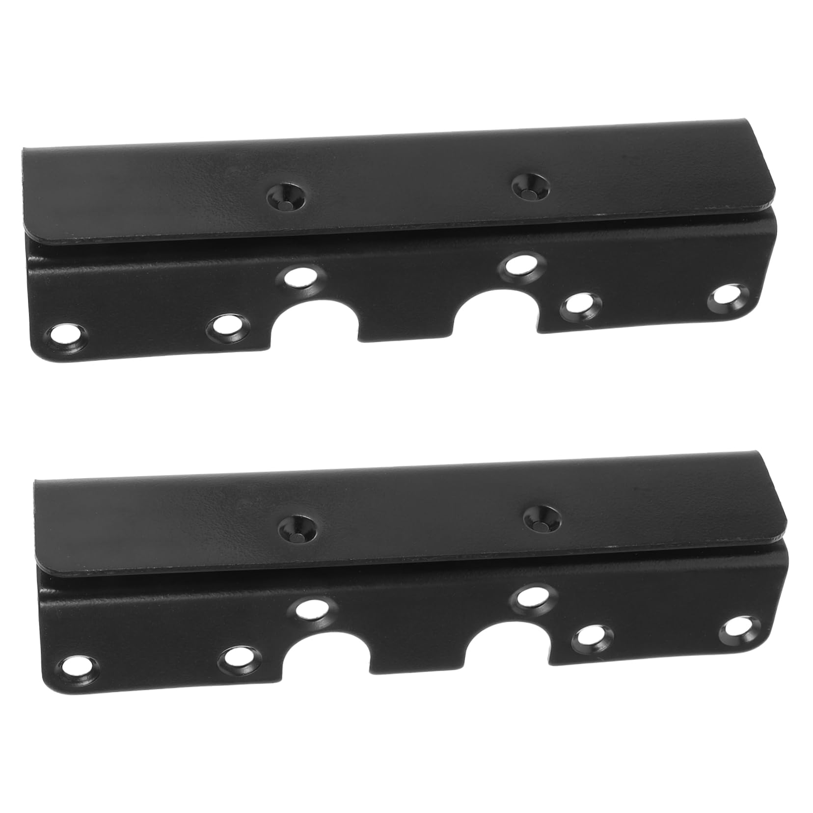 ABOOFAN 2Pcs Heavy Duty Bed Rail Fasteners Iron Frame Bracket Hinge Buckle Versatile Replacement for Queen Bed Frame Easy Installation Exceptional Weight Capacity Aesthetic