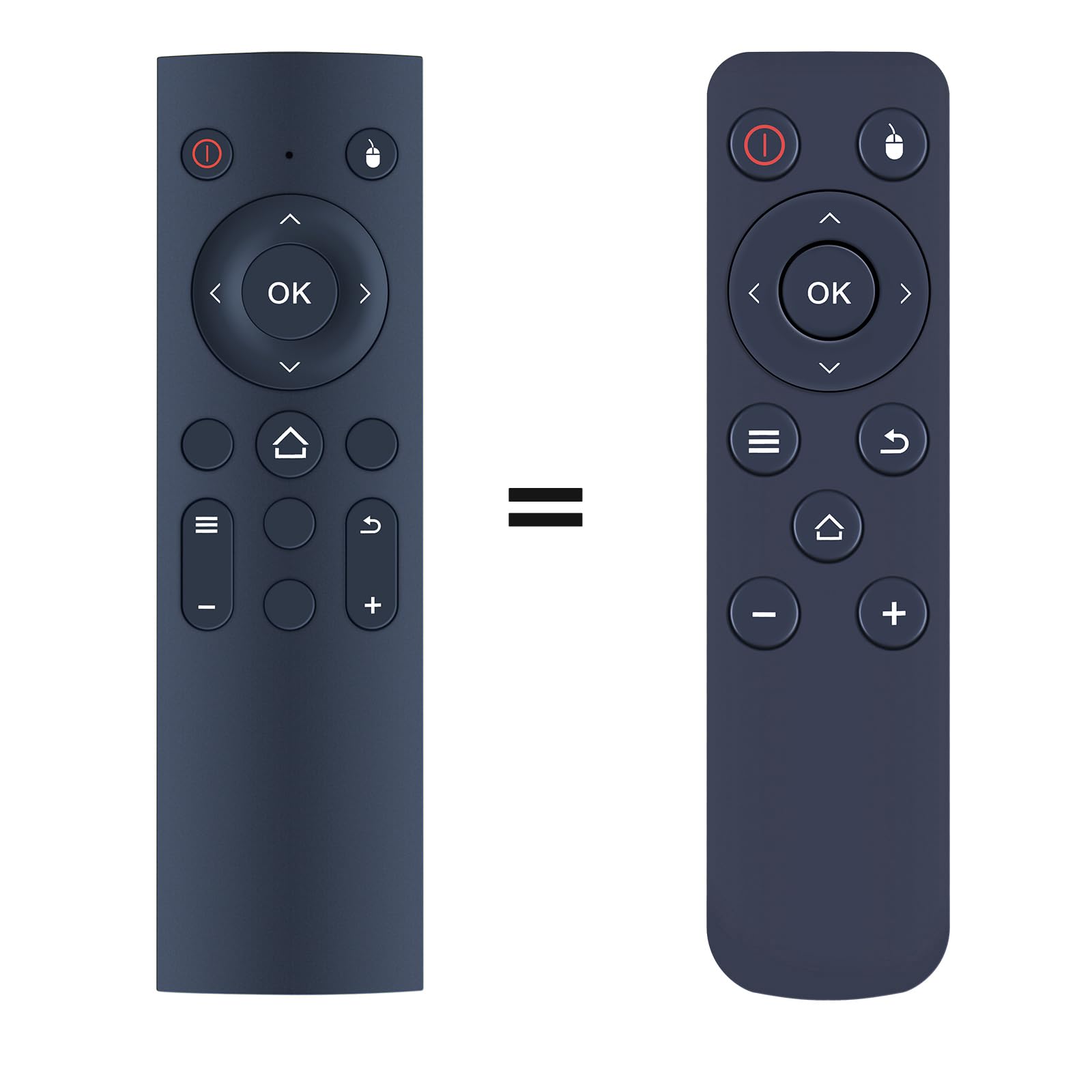 Replacement Remote Control For Anker NEBULA Capsule Smart Wi-Fi Projector D4111, black