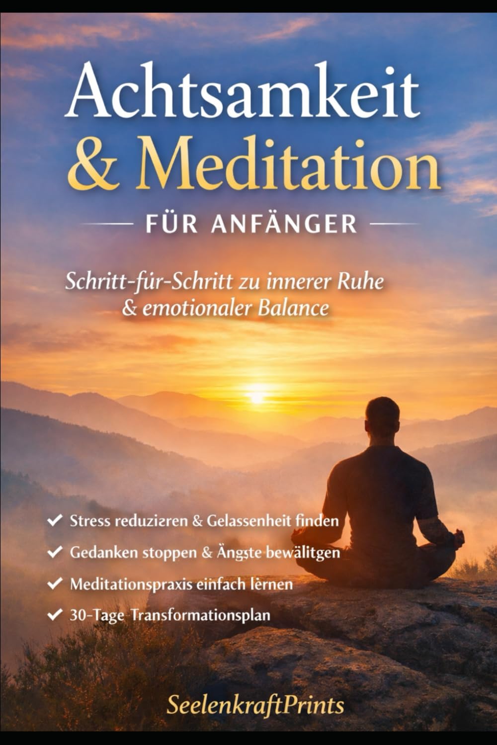 Achtsamkeit & Meditation für Anfänger: Schritt-für-Schritt-Anleitungen zur inneren Ruhe, mentaler Klarheit und emotionaler Balance